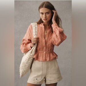 NWT The Kit High-Rise Utility Shorts by Pilcro | 32